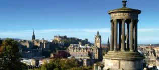 Edinburgh skyline from Calton hill